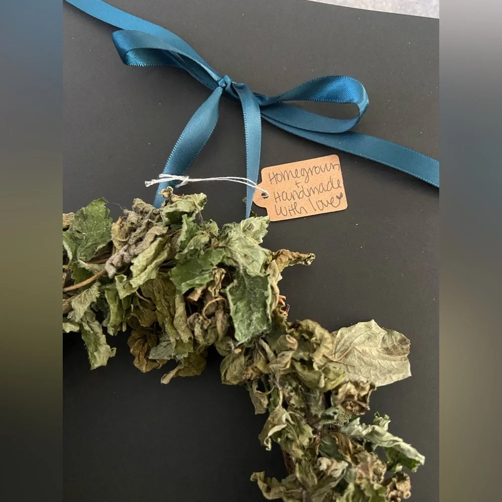 Handmade Dried Basil Wreath